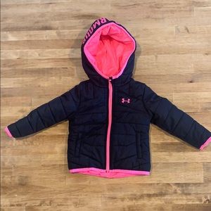 Kids Puffy Under Armour Coat //12M//